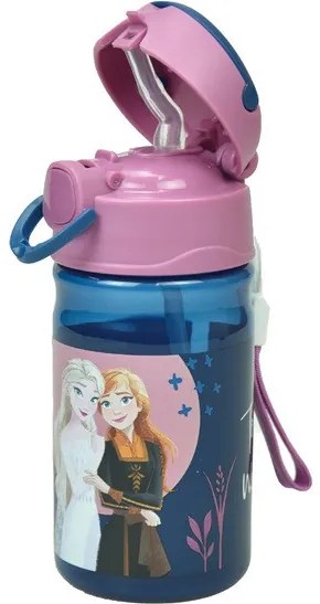 Disney Jégvarázs Sisters műanyag kulacs akasztóval 350 ml