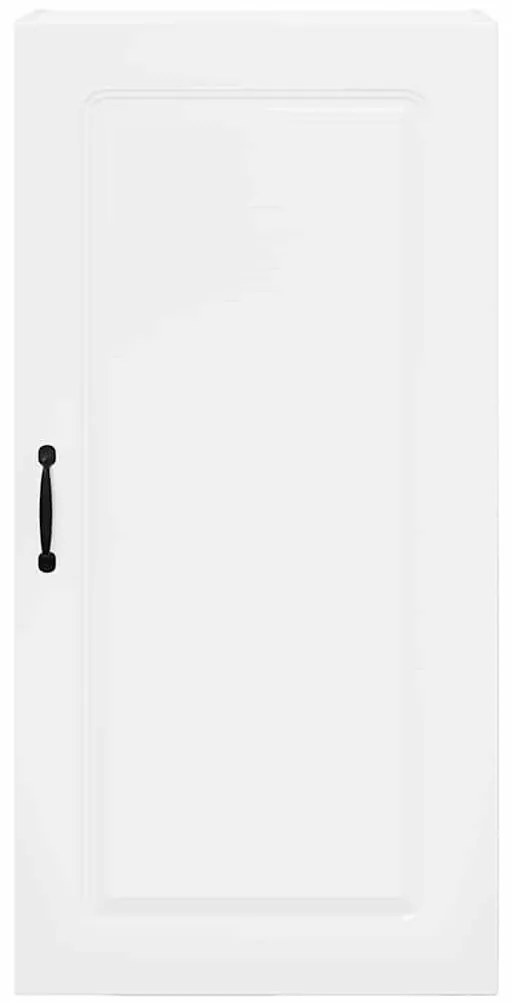 Fali konyhaszekrény Magas Fényű Fehér 50 x 31 x 100 cm Faanyag