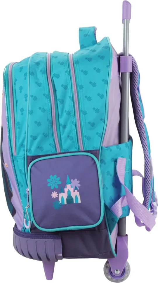 Disney Jégvarázs Modern Magic prémium gurulós iskolatáska, táska 42 cm