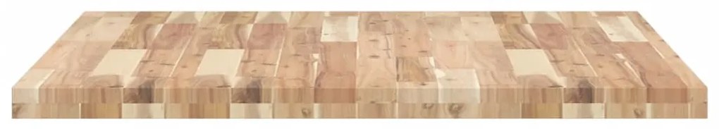 négyzet alakú tömör akácfa asztallap 90 x 90 x 4 cm