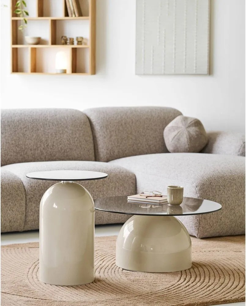 Sötét natúr színű kézi szövésű gyapjú szőnyeg 200x300 cm Pune – House Nordic