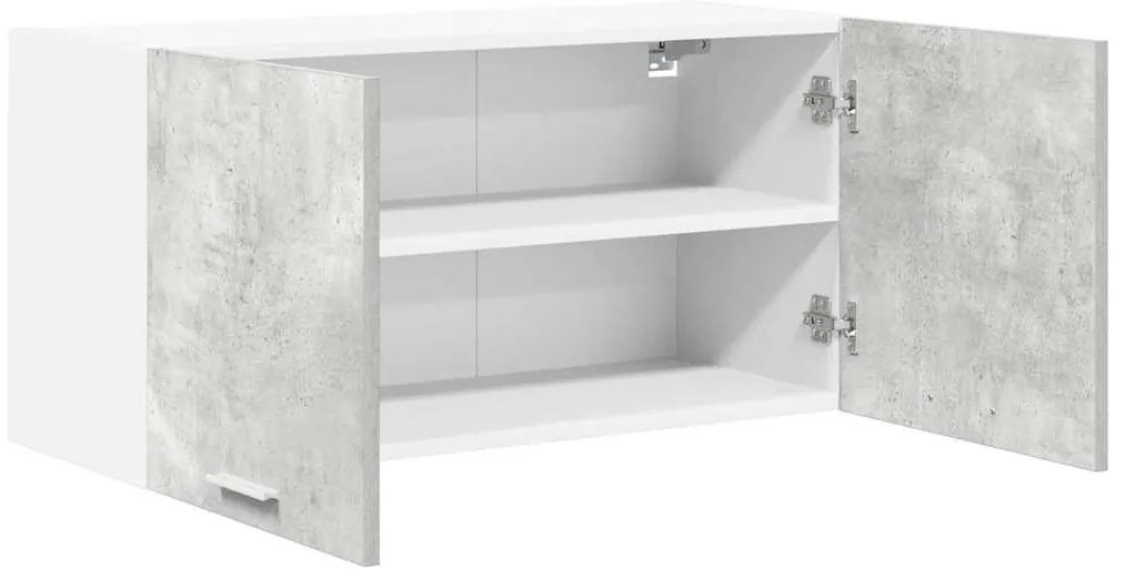 Függő szekrény Riga Beton Szürke 80 x 31 x 40 cm Faanyag