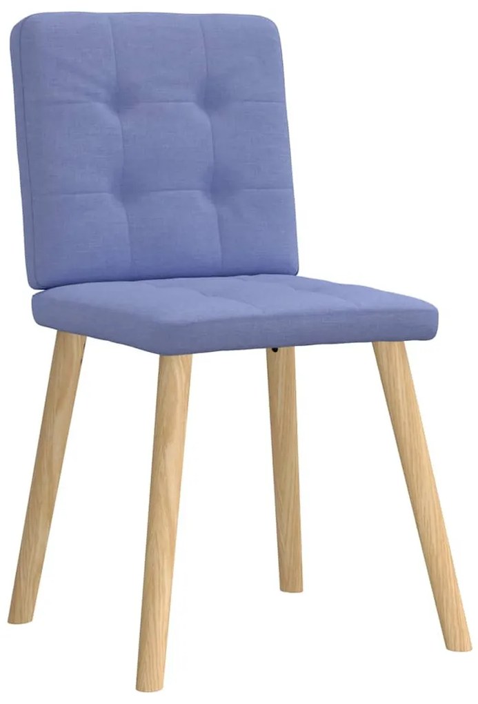étkezőszékek 6 db Jeans kék szövet