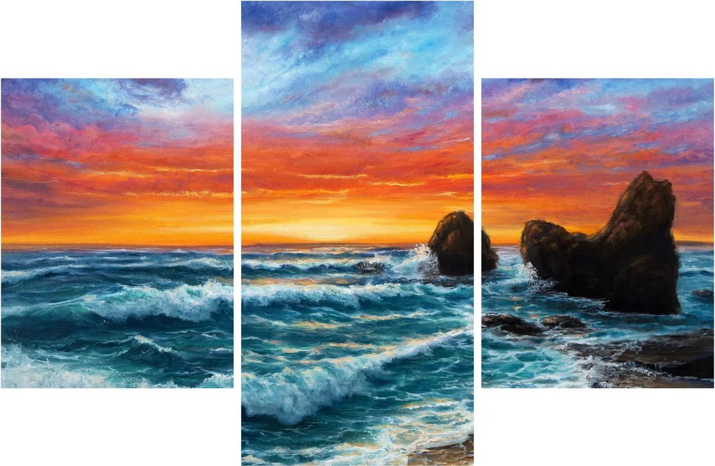 Kép - naplemente (90x60 cm)