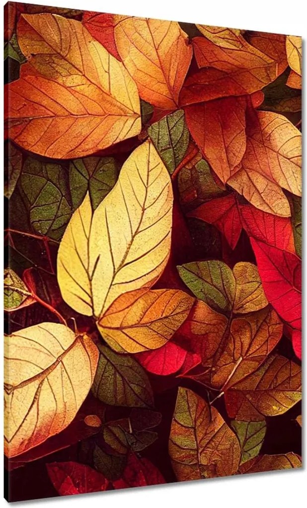 Vászonkép 70x100 Őszi levelek Ősz