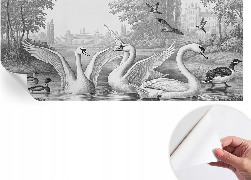 Fotótapéta Öntapadós tapéta a szobába Klasszikus tájkép 250x104 cm