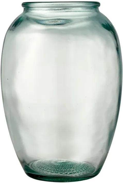 Kusintha zöld üveg váza, ø 17,5 cm - Bitz