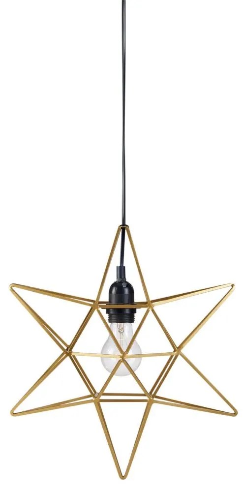 Markslöjd 705298 - Karácsonyi dekoráció CONTOUR 1xE27/40W/230V arany