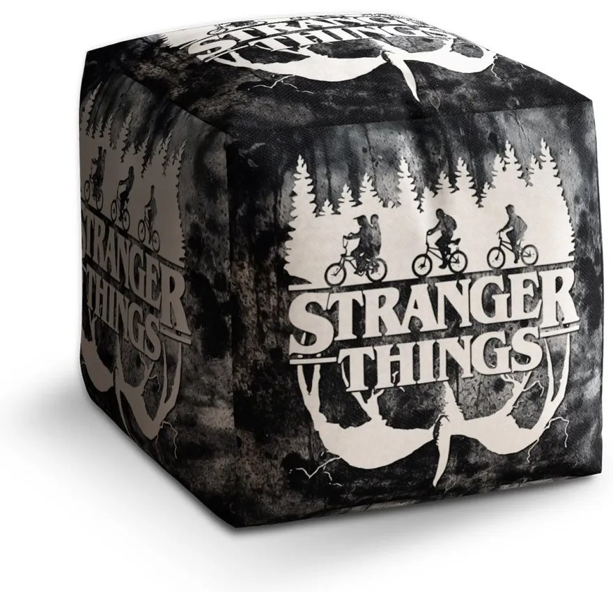 Cube zsámoly Stranger Things White, fekete / fehér