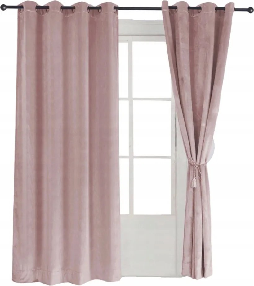 Függöny méretre szabott velúr rövid függöny