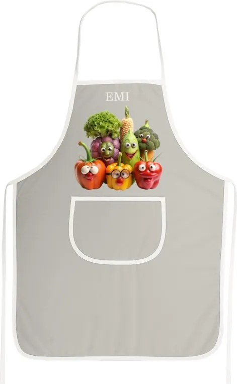 EMI Freshy konyhai kötény, Szürke