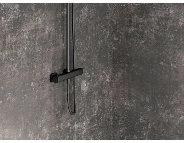 Ravak X070160 - FREE termosztátos zuhanyszett, fekete