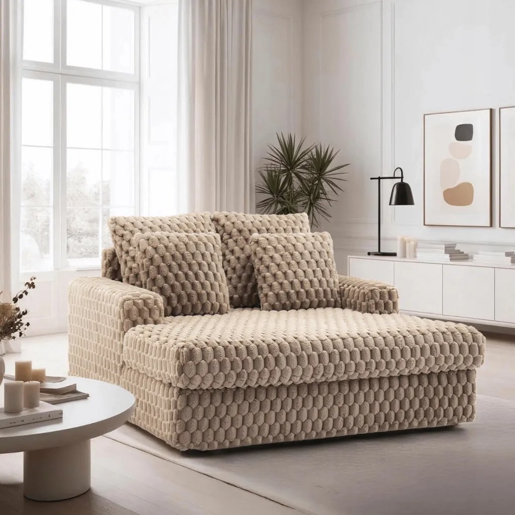 Elegáns Kanapé Barna Színben. KOBEL