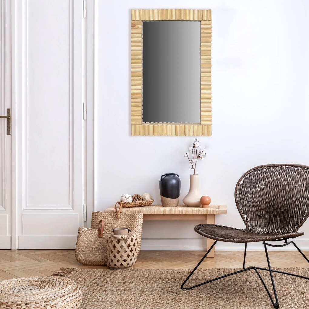 Boho fali tükör 55CM KLNA-MR01