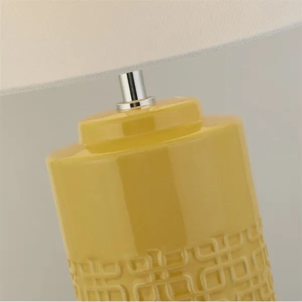 Searchlight EU60062OC - Asztali lámpa CHARLESTON 1xE27/10W/230V kerámia