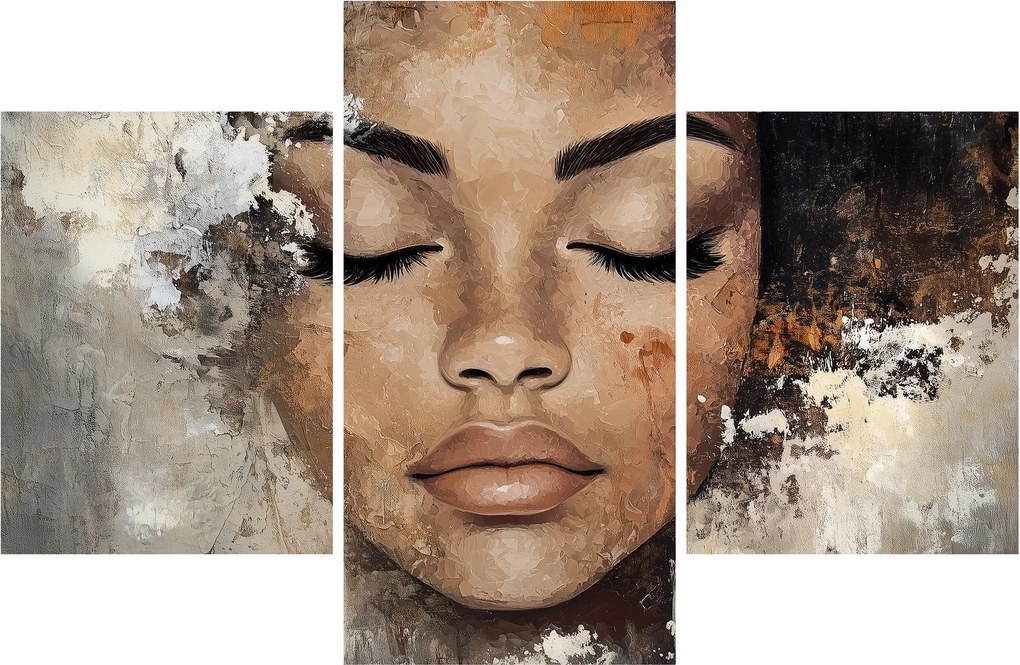Kép - Női portré (90x60 cm)
