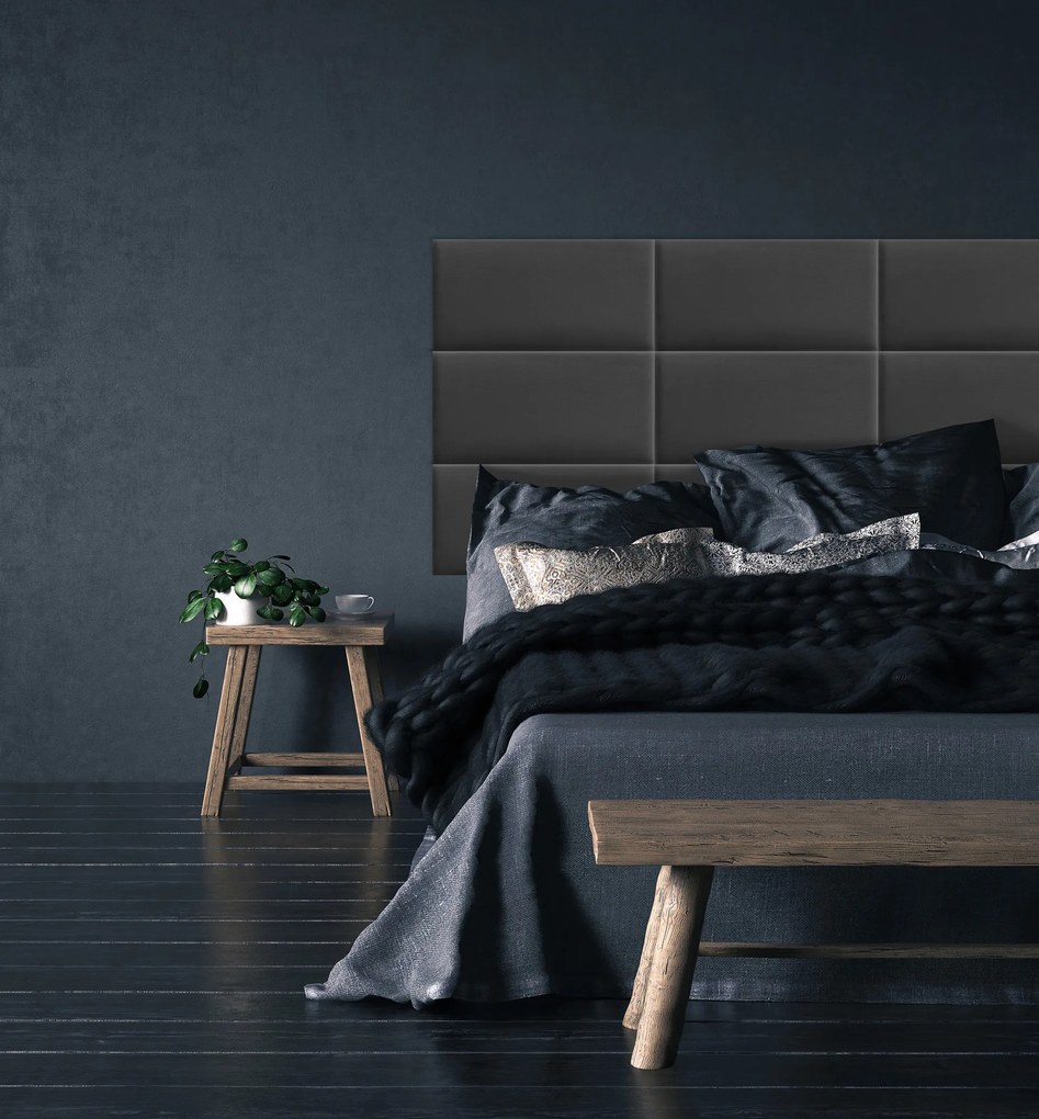 Kárpitozott panel - Téglalap - 90x30cm Szín: Khaki