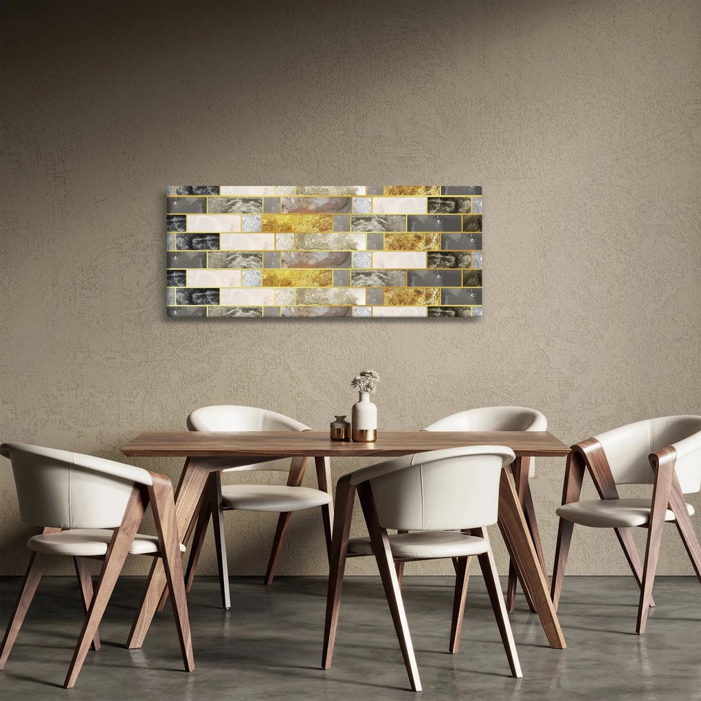 Kép - Dekoráció textúrákkal (120x50 cm)