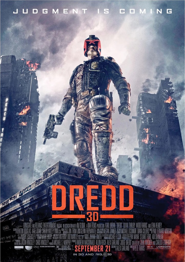 Poszter Dredd 3D 2012 Karl Urban Judge Dredd
