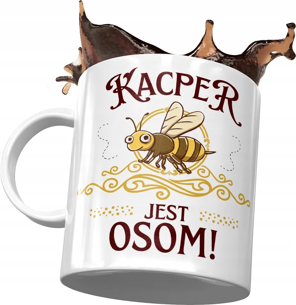 Bögre Kacpra Barát Kolléga Ajándék Nyomtatott Fotóval