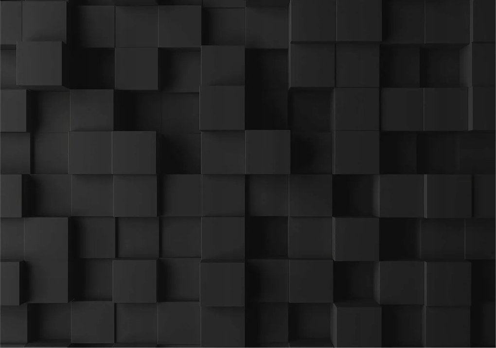 Fotótapéta Fali tapéta a nappaliba Háromdimenziós kockák 312x219 Ragasztó