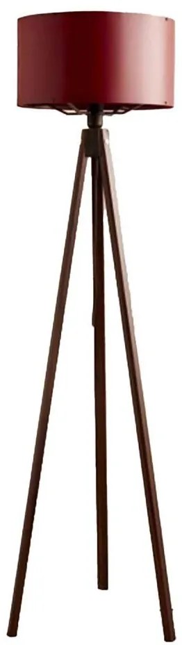 Állólámpa AYD 1xE27/40W/230V barna/piros