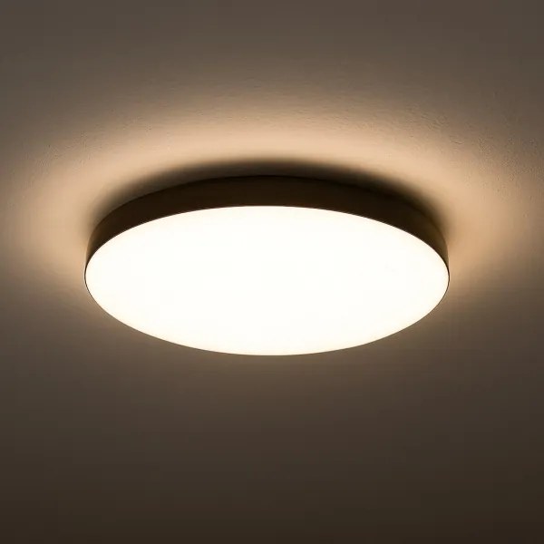 LED Fürdőszobai mennyezeti lámpa MAYA LED/15W/230V átm. 33 cm IP44 fekete