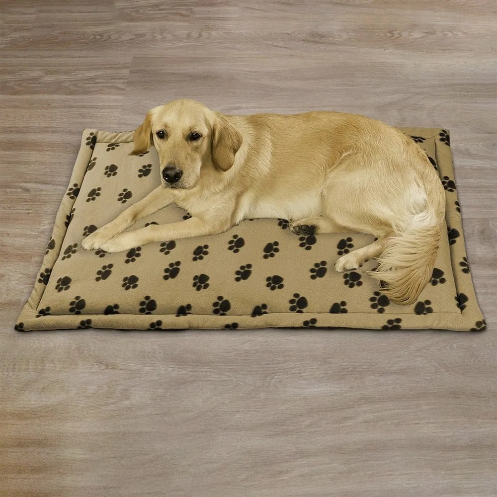 Világosbarna pamut kutya fekhely 60x90 cm – Maximex