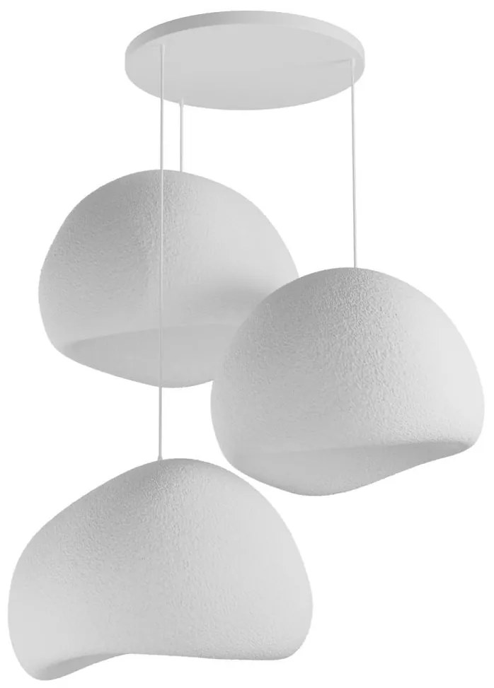 Függőlámpa - Wabi Sabi Claylights - Fehér