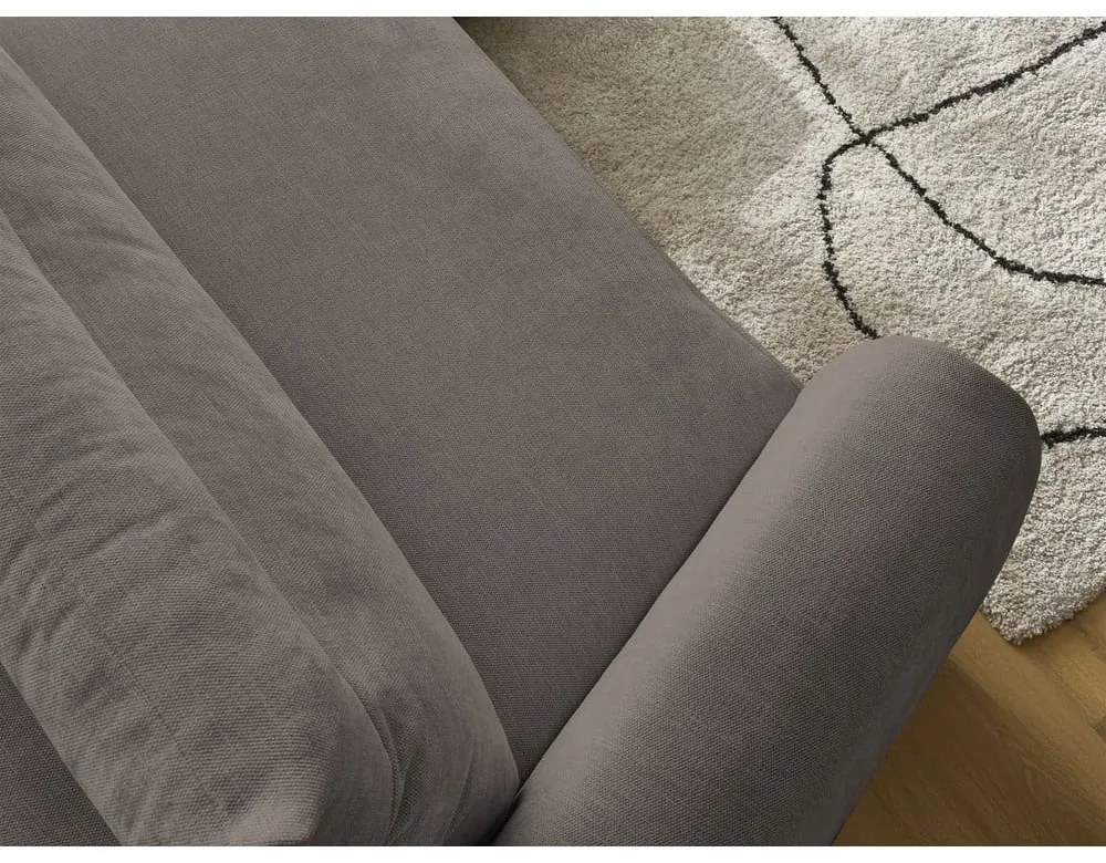 Barna sarokkanapé Aden – Bobochic Paris