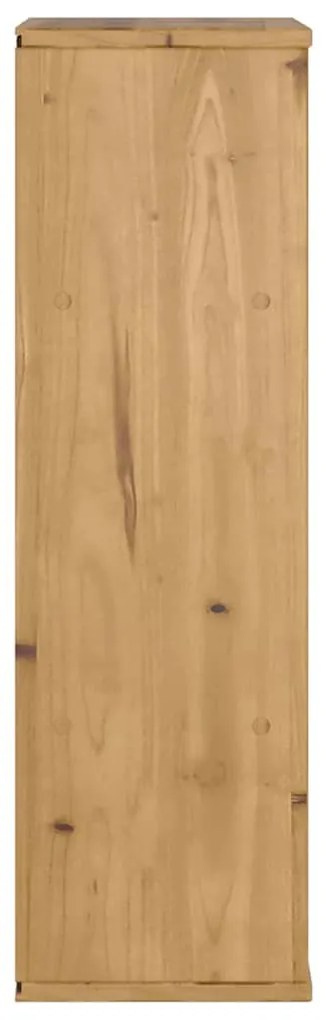 ODDA tömörfa fenyőfa fiókos oldalsó szekrény 40x24x79 cm