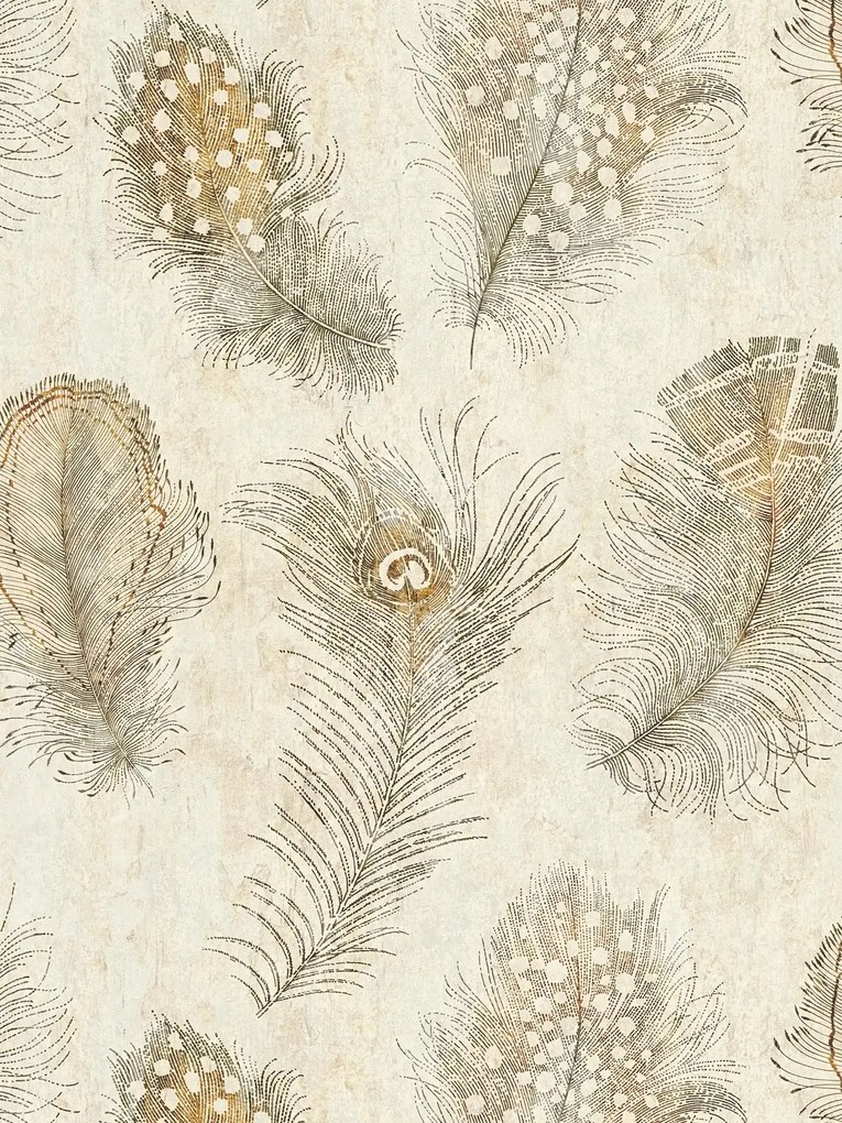 Vinyl tapéta flizelin toll motívum tollak nappali hálószoba