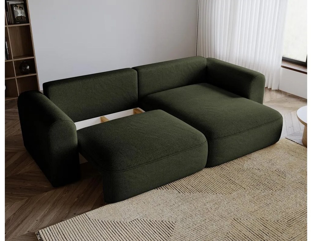 Sarokkanapé Sorento (oliva + fekete). 1099448