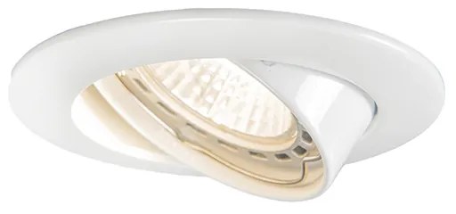 Okos beépített reflektor fehér dönthető, Wi-Fi-vel, GU10 - Edu