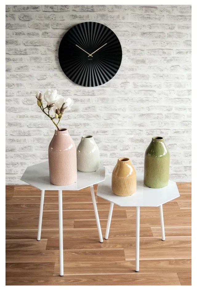 Sensu fekete óra, ø 40 cm - Karlsson