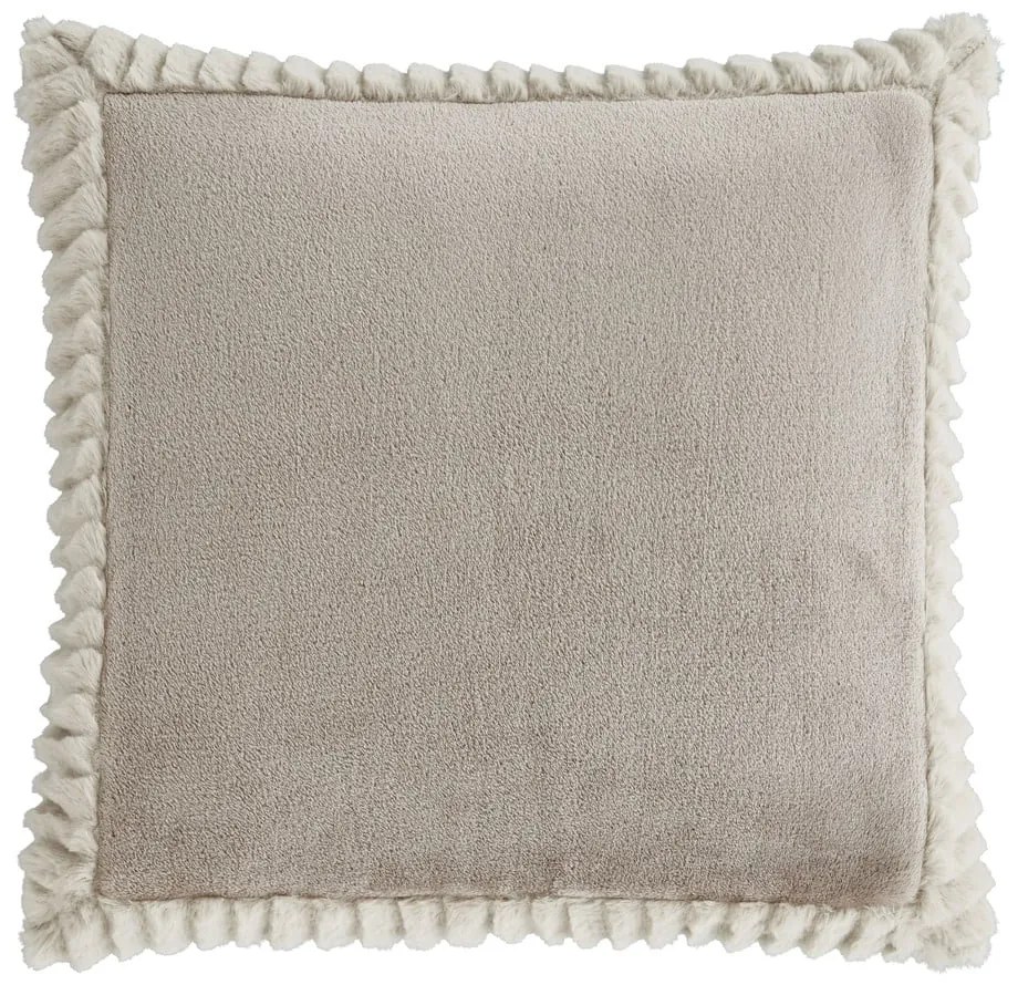 Díszpárna 55x55 cm Velvet and Faux Fur – Catherine Lansfield