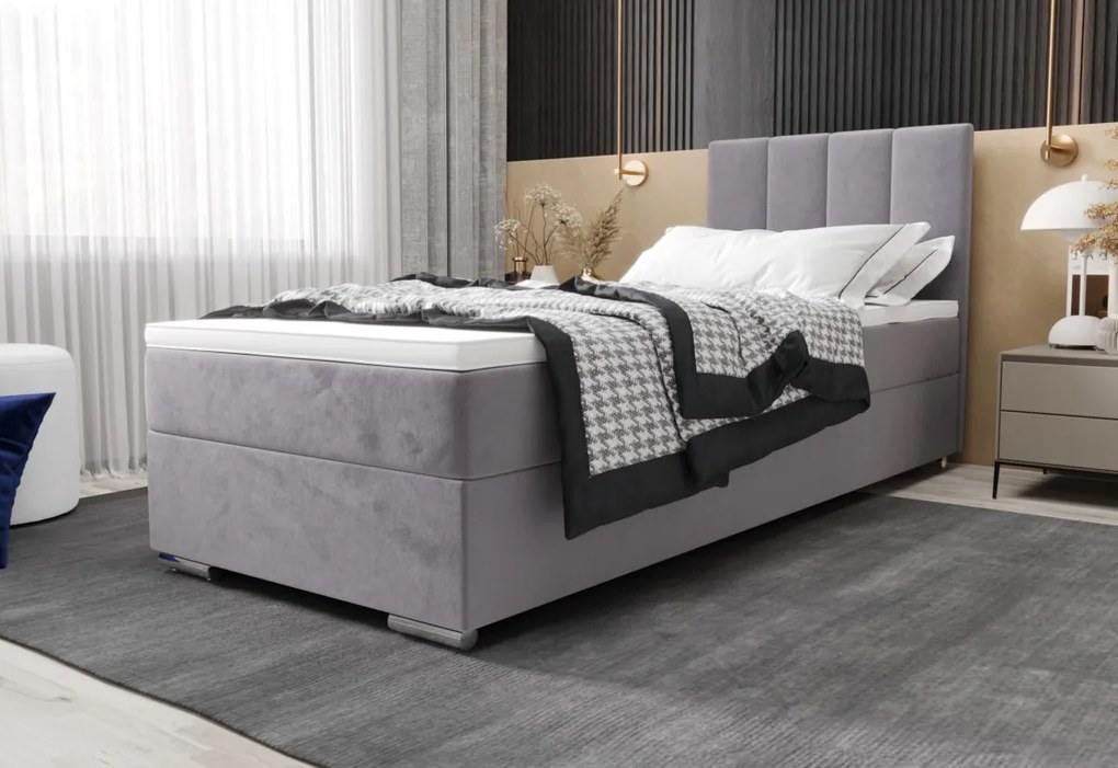 SARINA 2 kárpitozott ágy, 90x200, itaka 50, balos