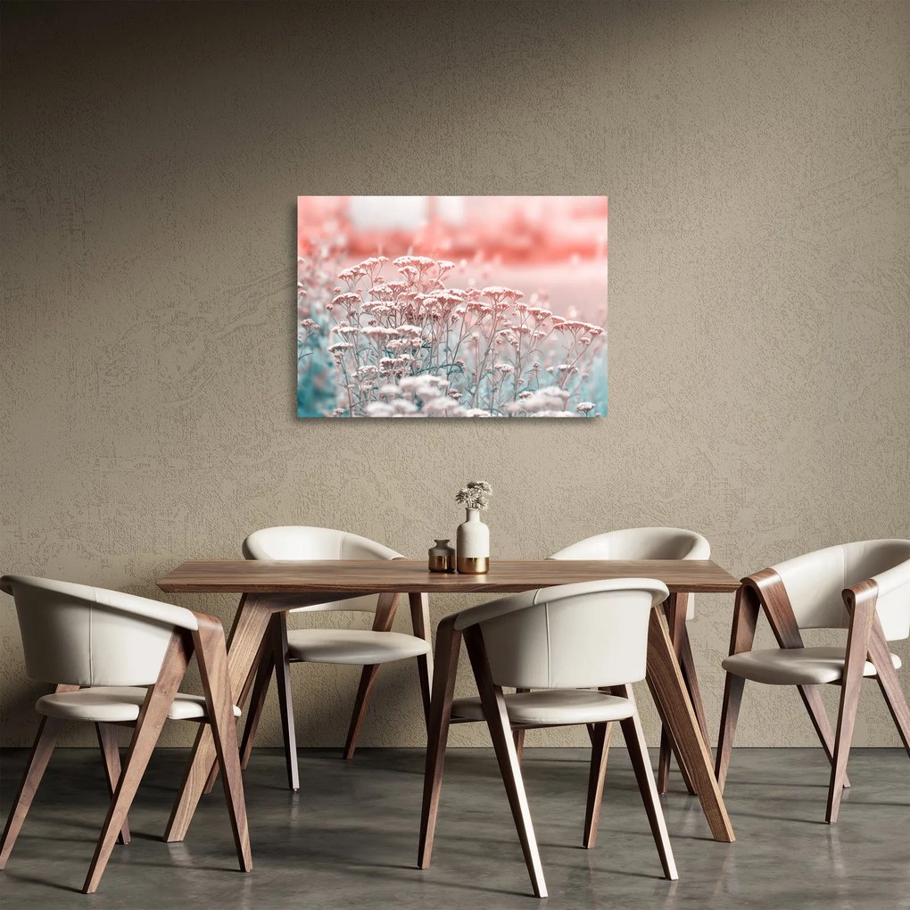 Kép - Réti virágok (üvegen) (70x50 cm)