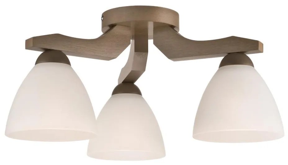 Fali lámpa ADRIANO 3xE27/60W/230V bükk