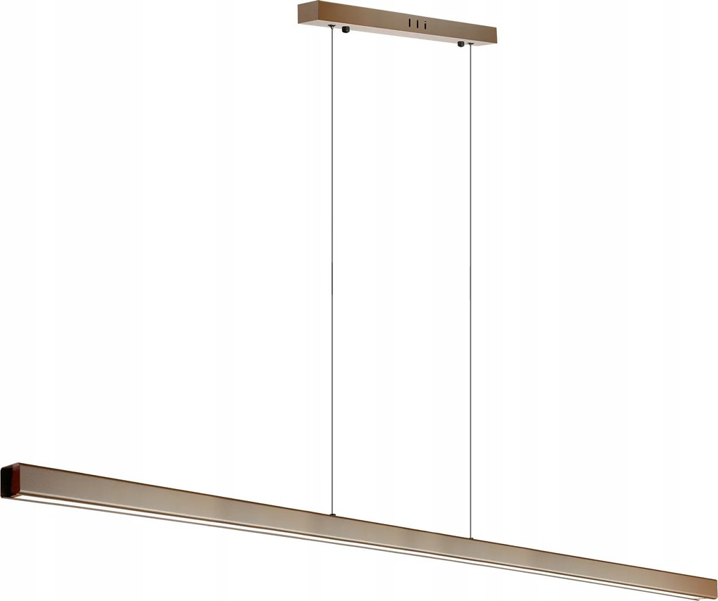 Modern Led-es Függőlámpa 60W 150cm Hosszúkás Gerenda Távirányító 3 Szín