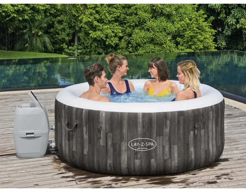 Jacuzzi Lay-Z-Spa Bahama-szigetek 4 személyes 180x66 Bestway