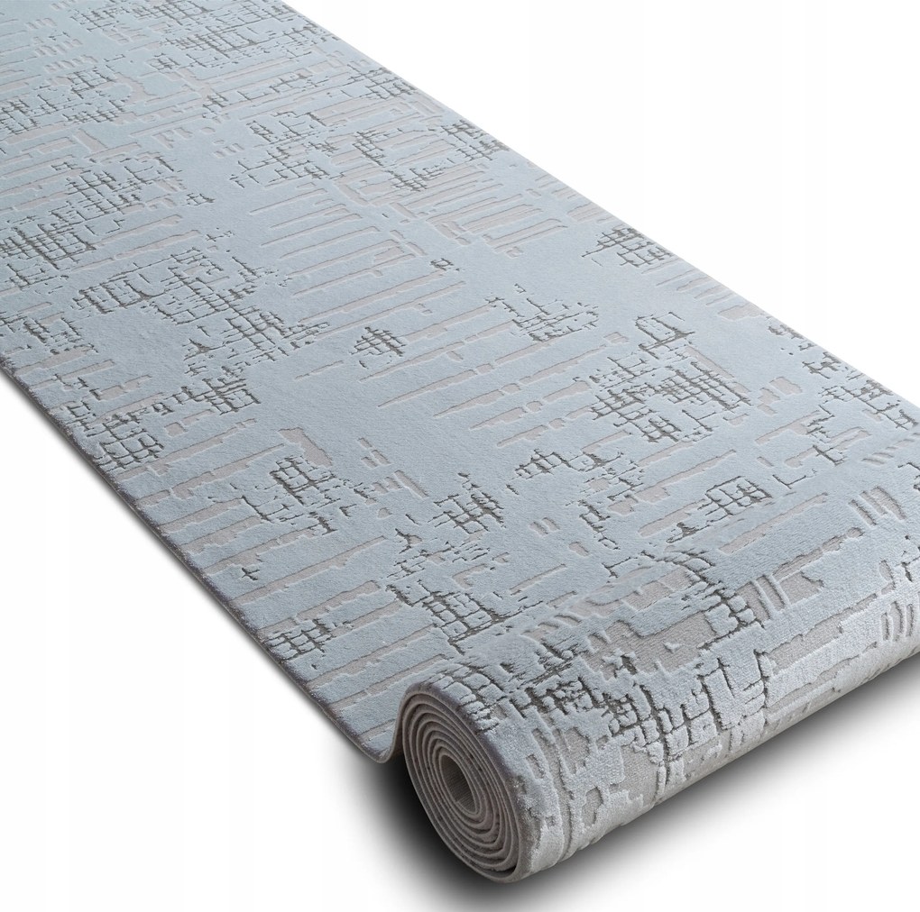 Futószőnyeg Akril 80 cm Dizayn kék ^*Q2700