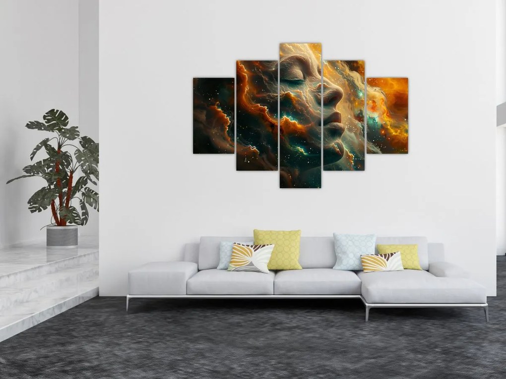 Kép - Arc az űrben (150x105 cm)