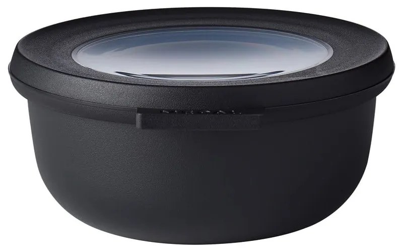 Élelmiszertartó doboz szett 3 db-os Nordic black – Mepal
