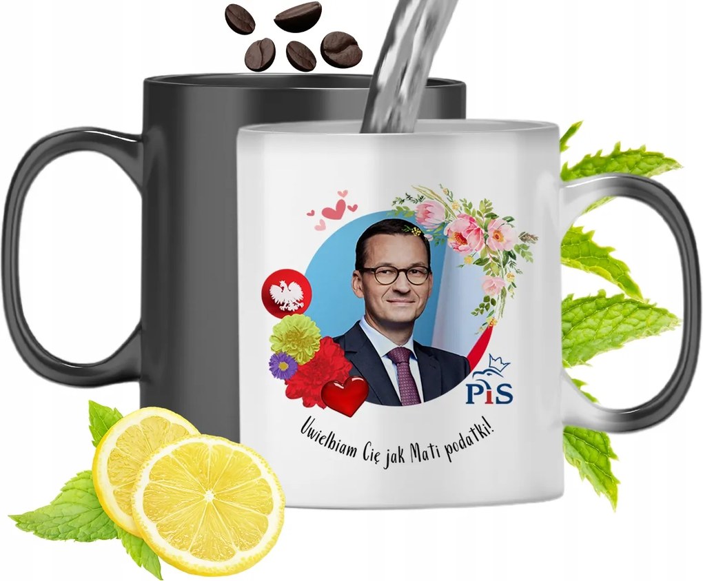 Mágikus Színváltós Bögre fényképes nyomtatással