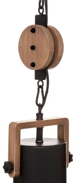 Atmosphera - Csillár zsinóron SILAS 1xE27/40W/230V fenyő