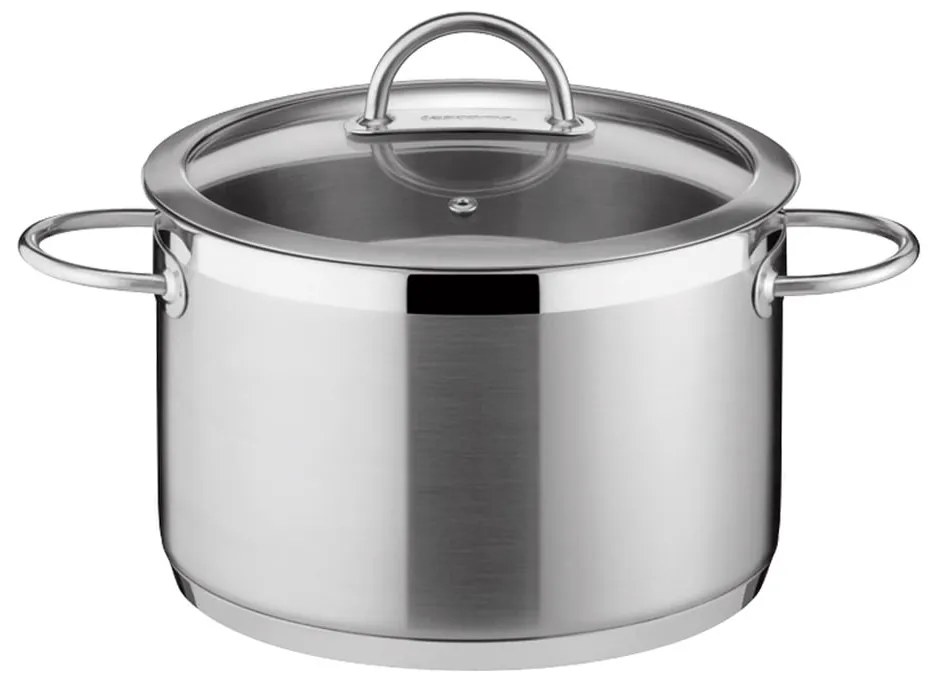 Indukciós tűzhelyhez alkalmas rozsdamentes acél edény 11 l Vision – Tescoma