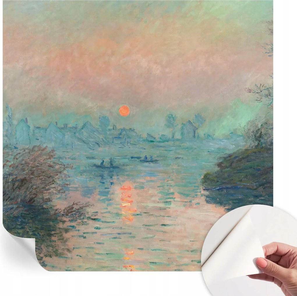 Prémium fali öntapadós fotótapéta Hangulatos alkonyat 250x250 cm