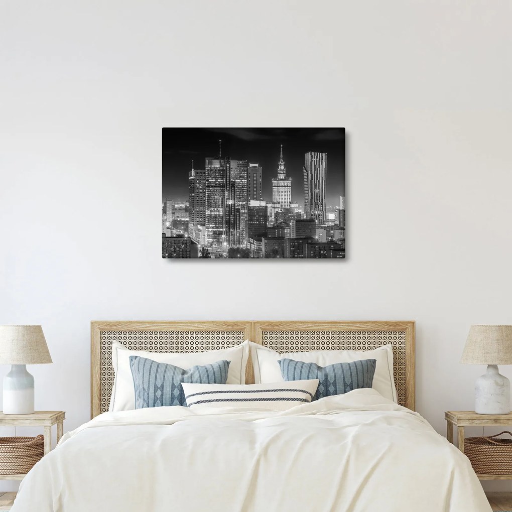 Kép - Fekete-fehér New York (70x50 cm)