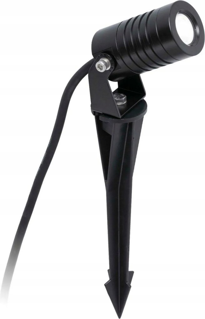 Faro Balder kültéri Led spotlámpa fekete, süllyesztett lámpával, IP67, 3W, 3000K